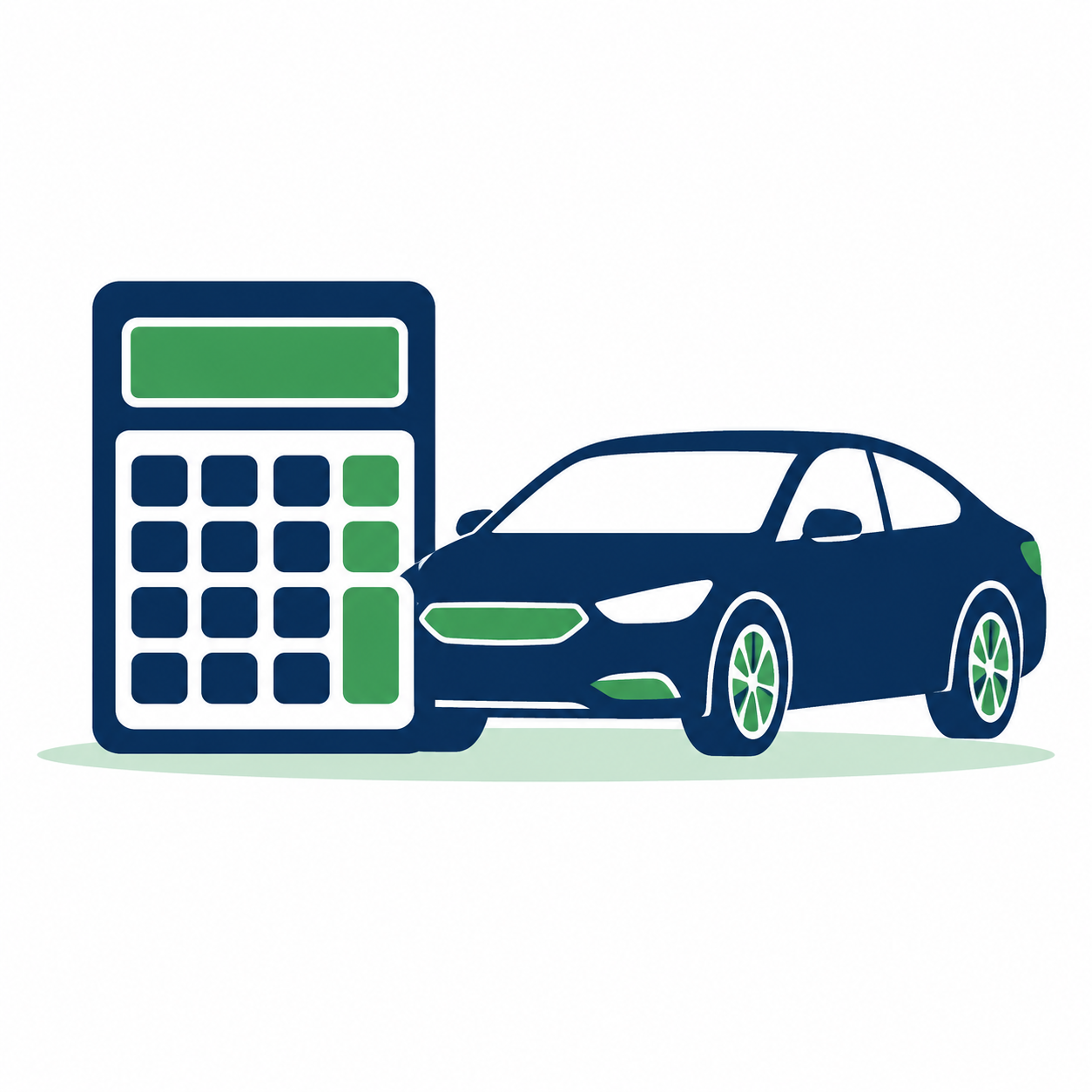 Average car insurance cost in the USA illustration