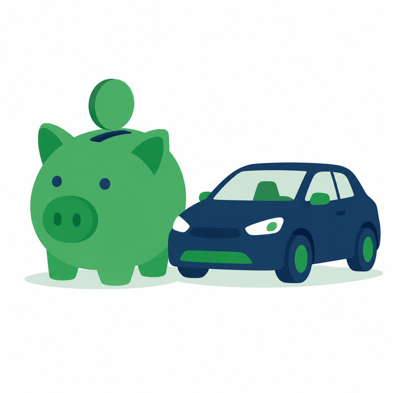 Lower car insurance premium tips illustration